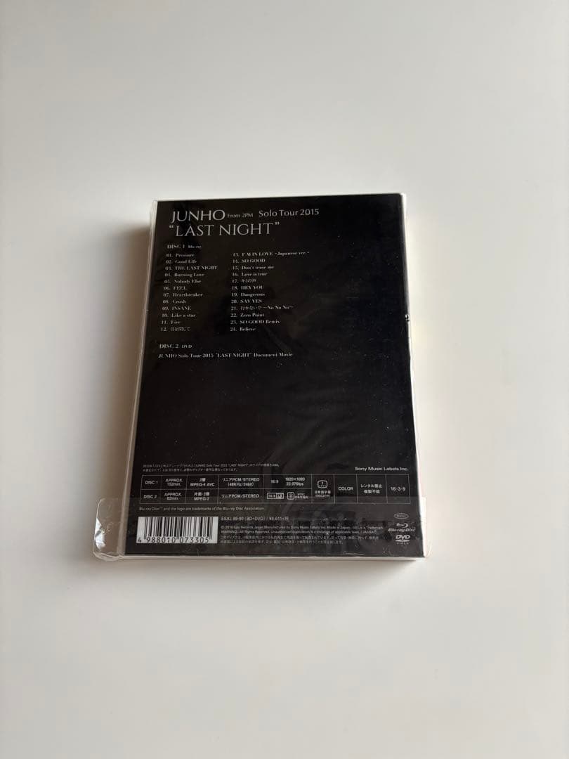 JUNHO Solo Tour \"LAST NIGHT\"Blu-ray完全限定盤
