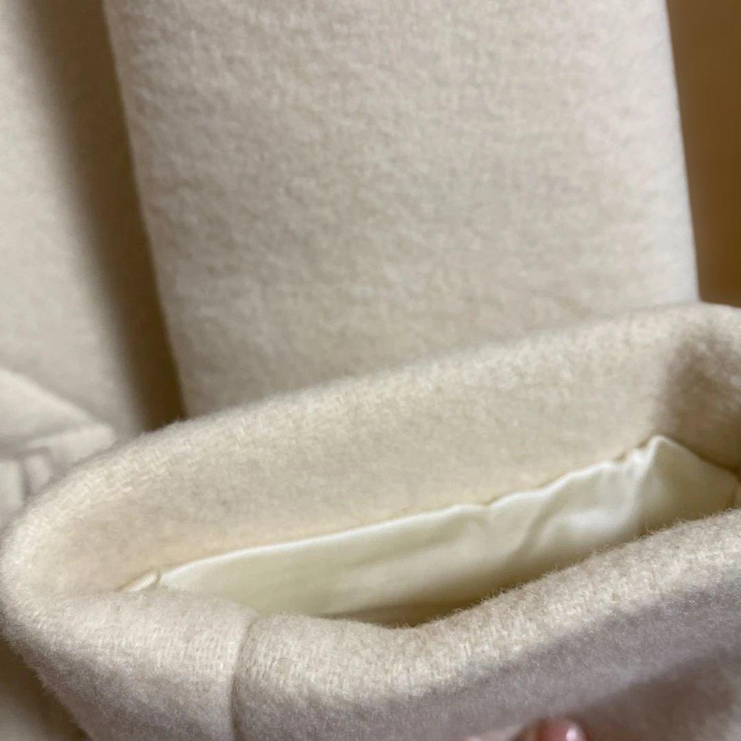 最終価格　ラルフローレン　ホワイト　ピーコート