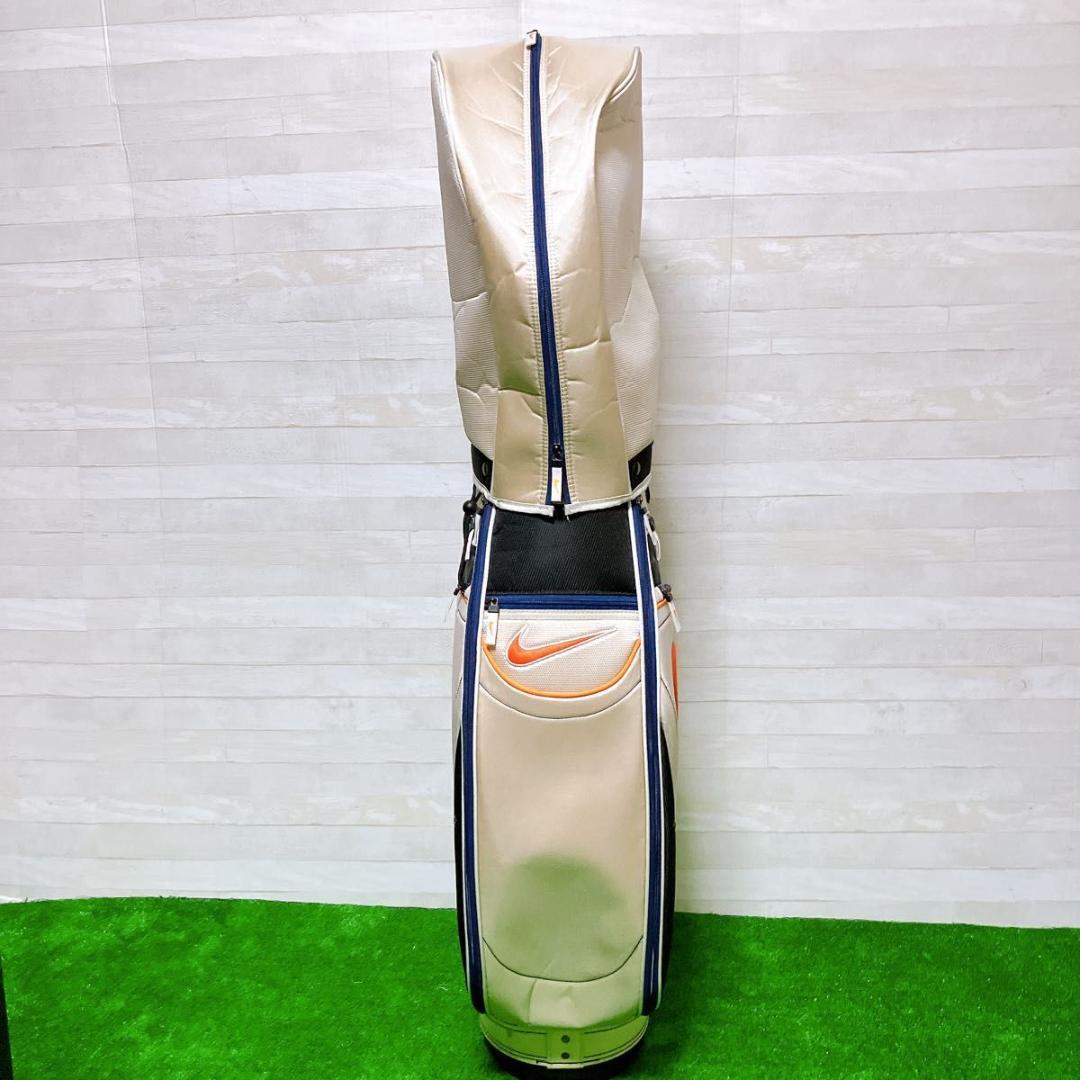 【極美品】NIKE キャディバッグ 8.5型 47インチ 4分割 ゴルフ 美品