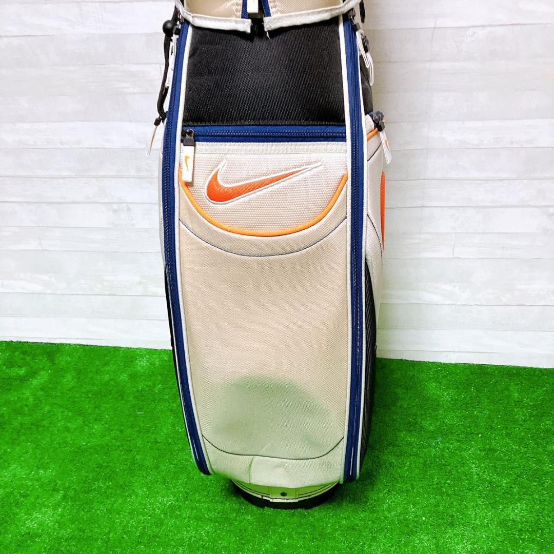 【極美品】NIKE キャディバッグ 8.5型 47インチ 4分割 ゴルフ 美品