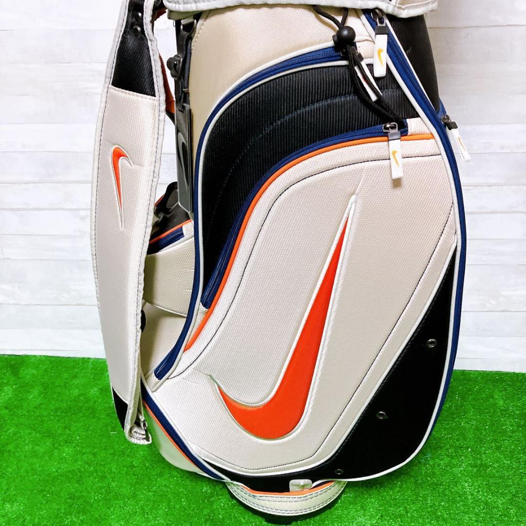 【極美品】NIKE キャディバッグ 8.5型 47インチ 4分割 ゴルフ 美品