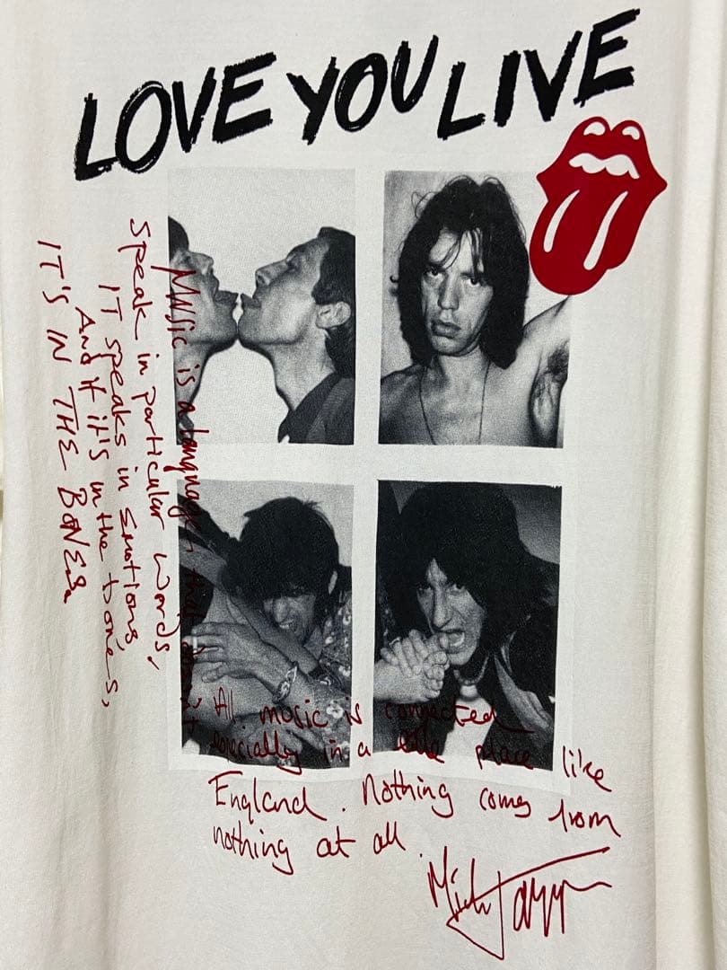 【希少】ヒステリックグラマー THE ROLLING STONES ロンT