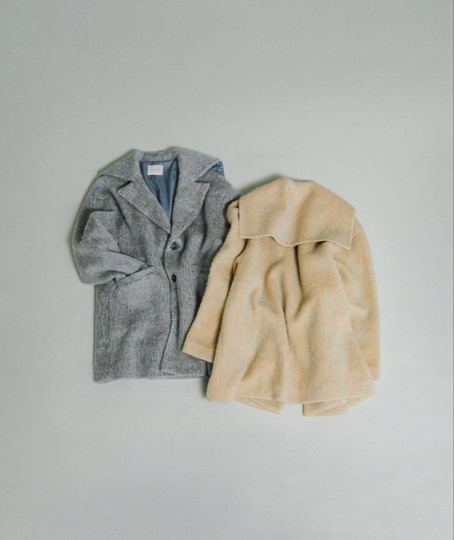 【専用】LAATO セーラーオーバーコート イエロー