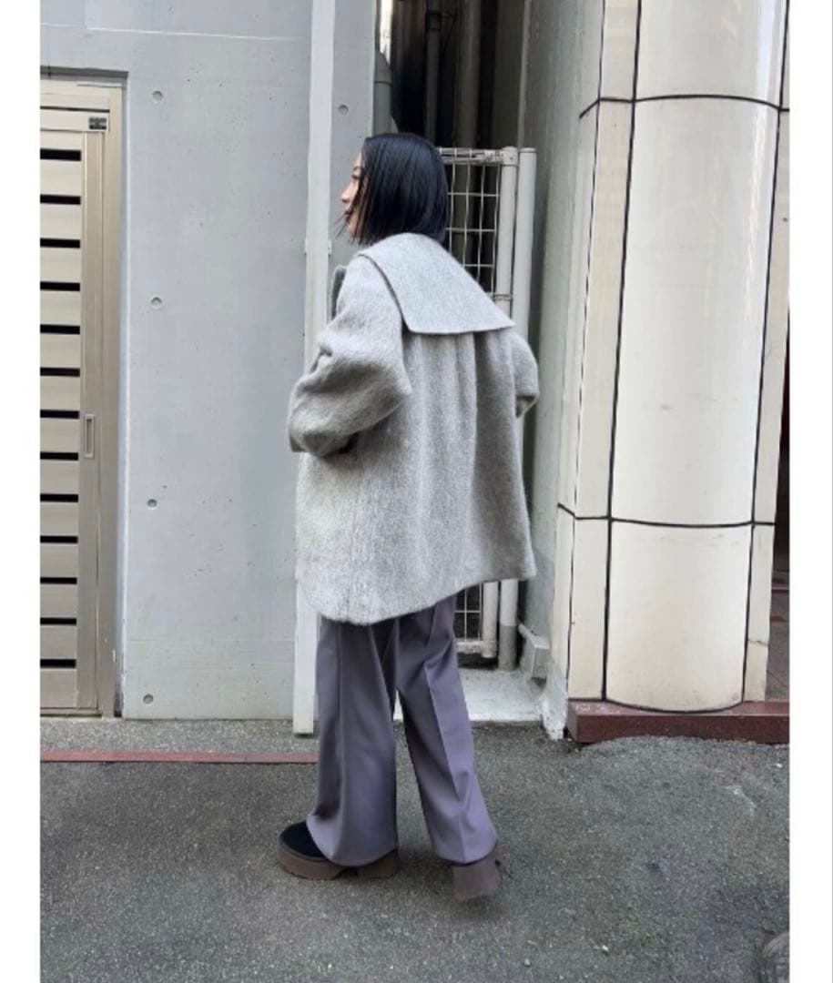 【専用】LAATO セーラーオーバーコート イエロー