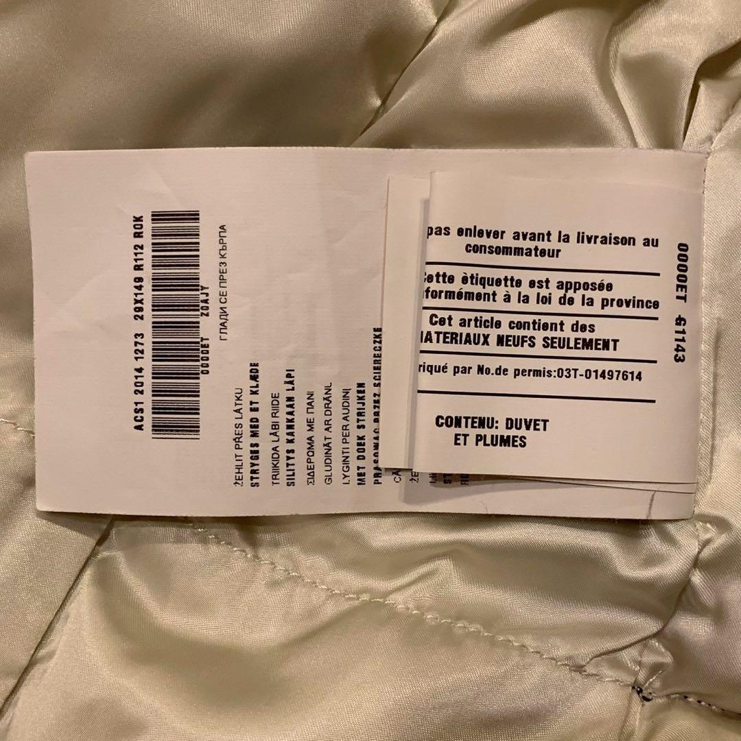 美品 プラダ ダウンベスト 三角ロゴ サフィアーノ トライアングル 40 L 黒