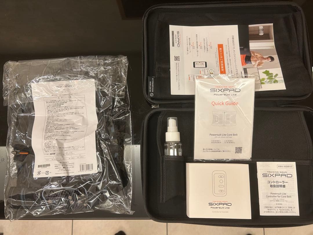 シックスパッド　Mサイズ　SIXPAD パワースーツ コアベルト 腹筋 EMS