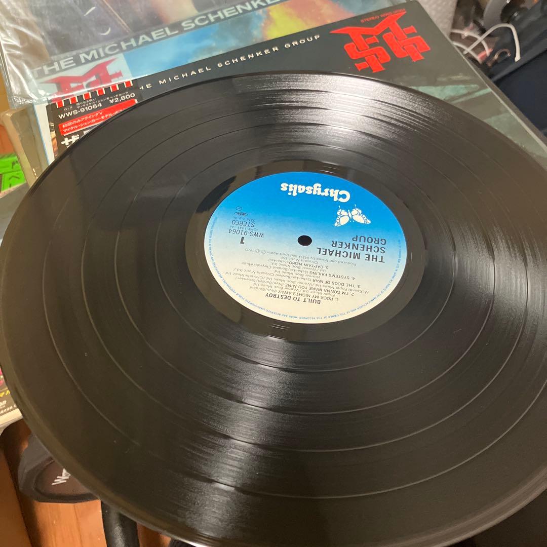 【希少/帯付多数】マイケル・シェンカー・グループ LPレコード 5枚セットMSG