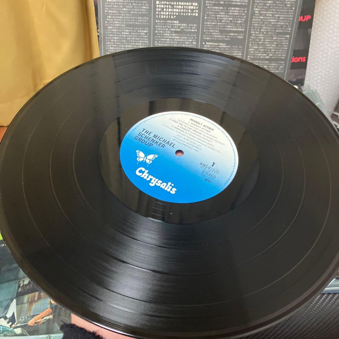 【希少/帯付多数】マイケル・シェンカー・グループ LPレコード 5枚セットMSG