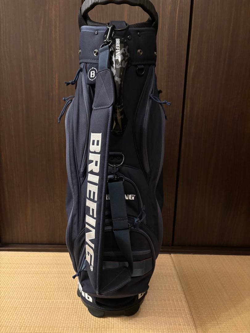 ブリーフィングキャディバッグ　CR-5 #02 ゴルフバッグ ネイビー