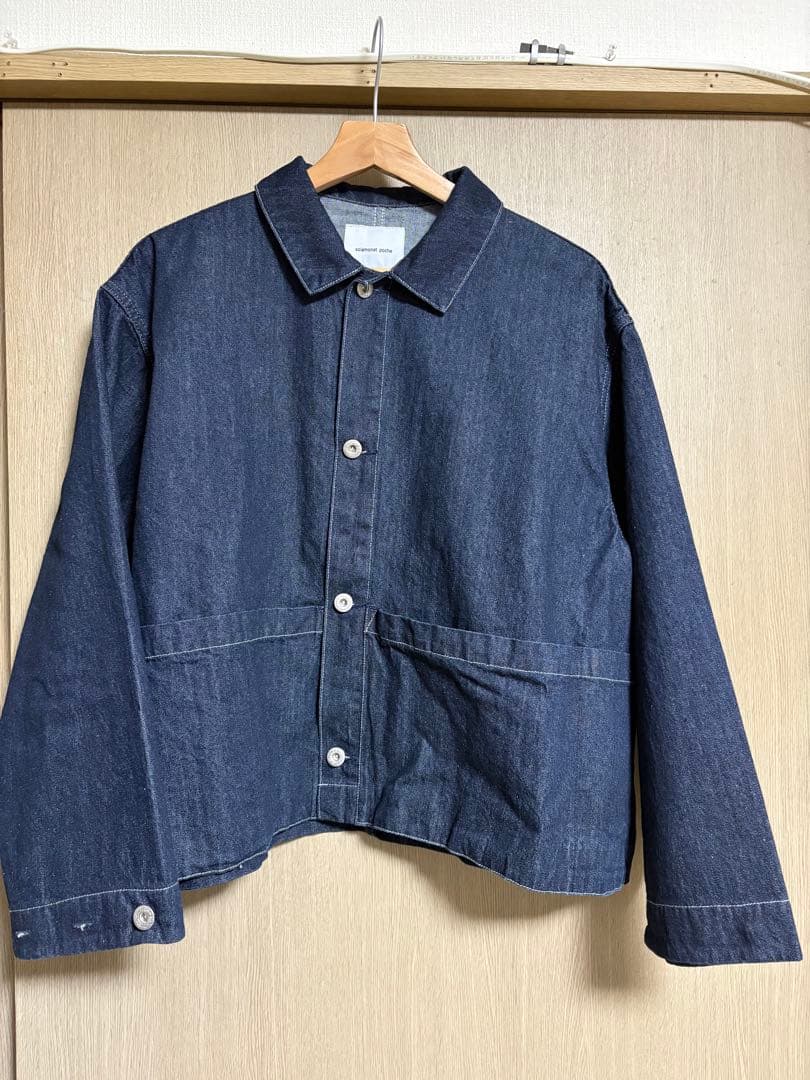 solamonat pocheソラモナポッシェ○90zデニムプリズナージャケット