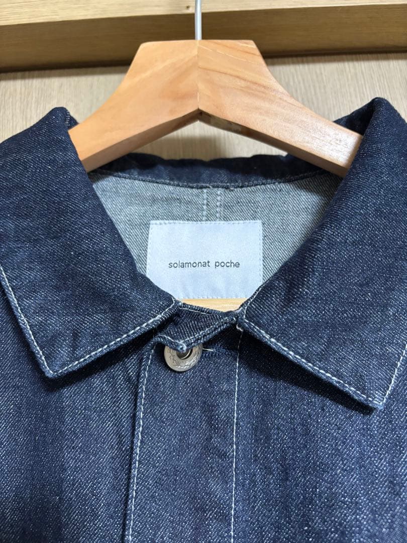 solamonat pocheソラモナポッシェ○90zデニムプリズナージャケット