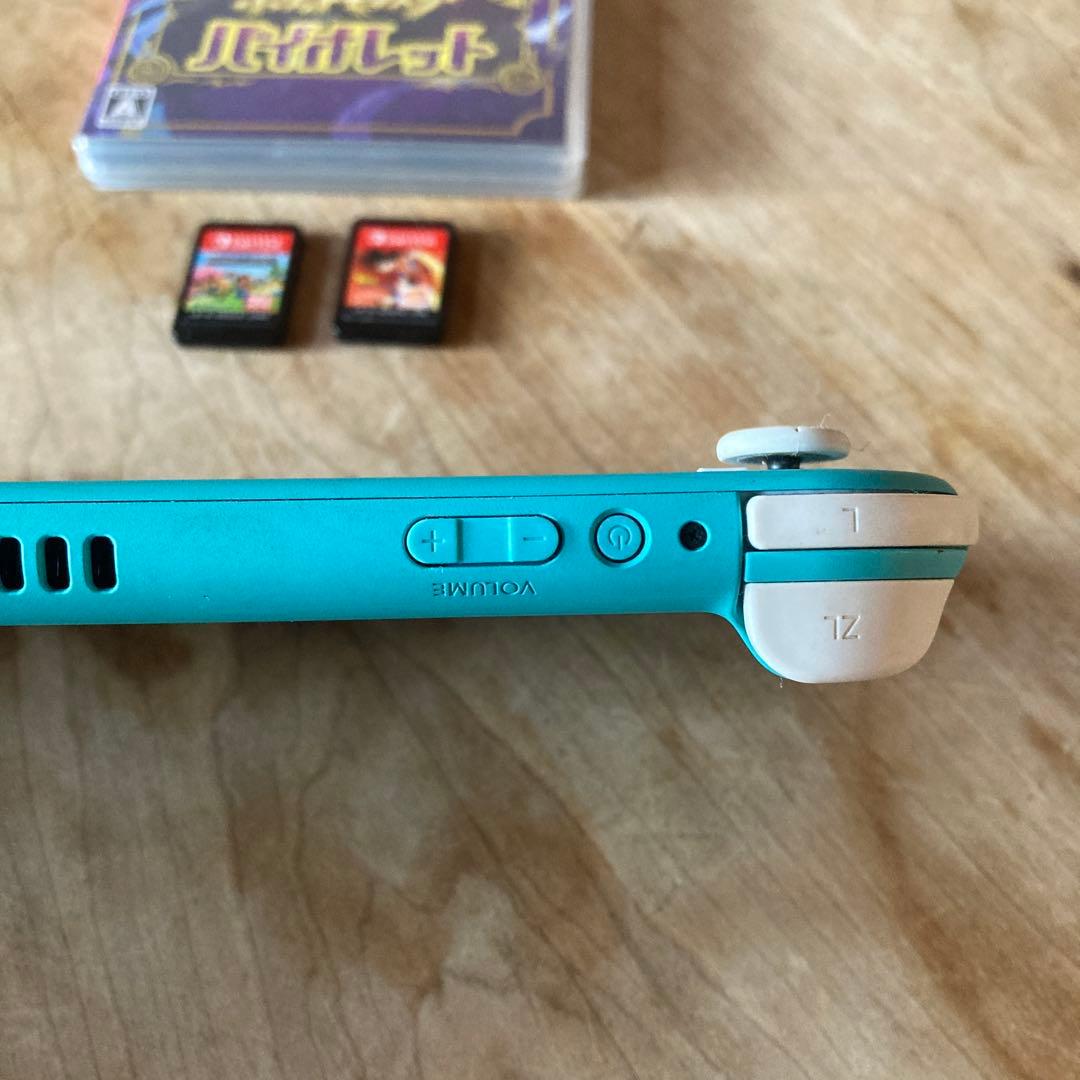 スイッチライト Switch Lite ターコイズ + ゲームソフト3つセット