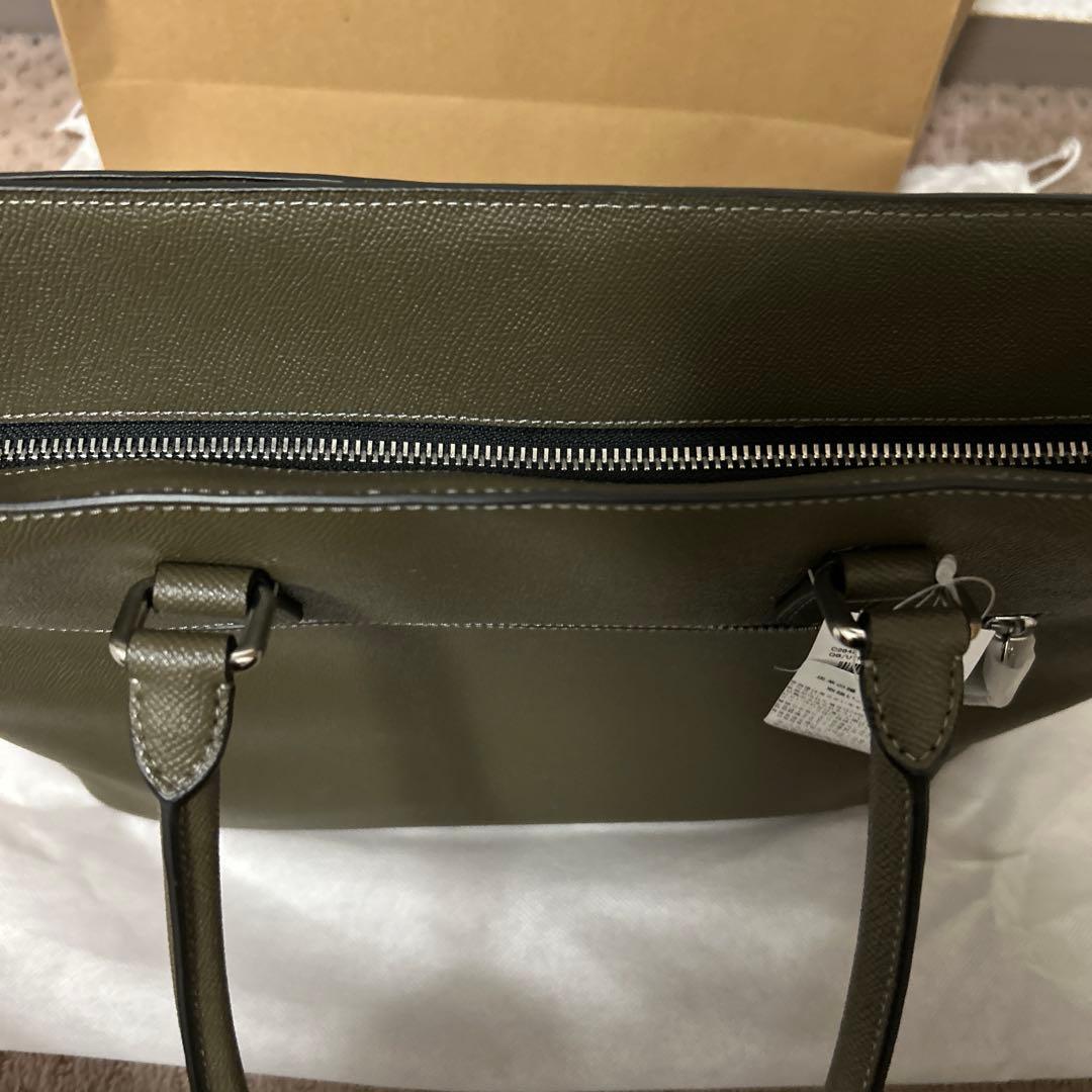 COACH ユーティーリティーグリーン トートバッグ