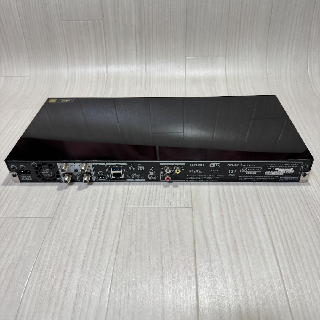 【箱あり】SONY　ブルーレイレコーダー　BDZ-ZT2500