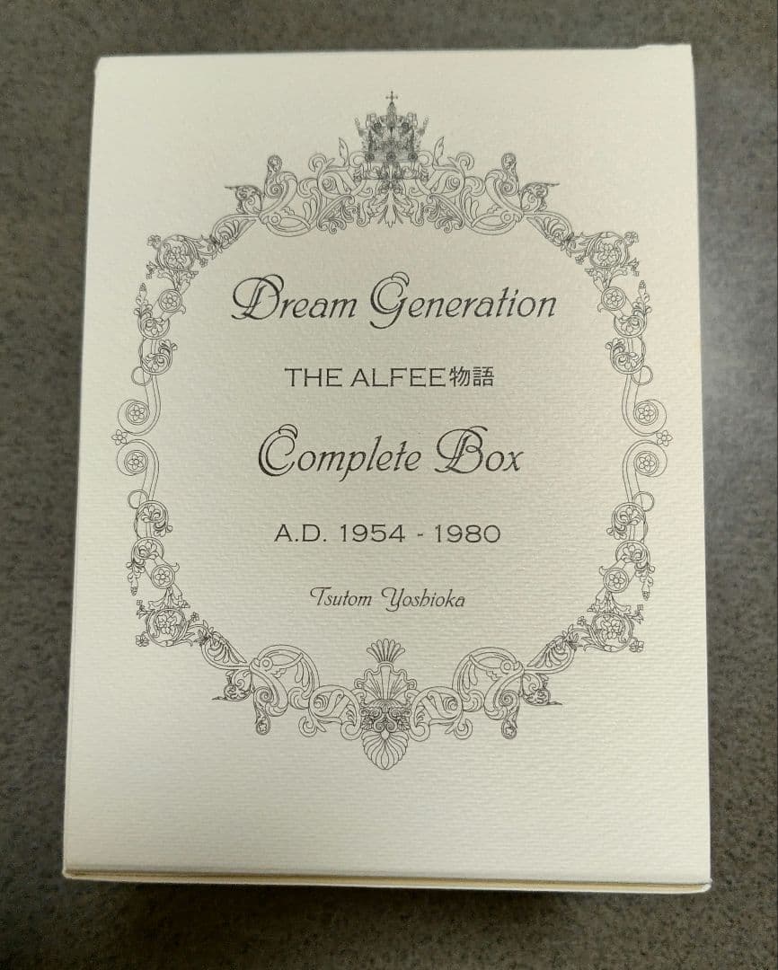 ALFEE物語 ドリームジェネレーション BOX盤 文庫本 しおり付き