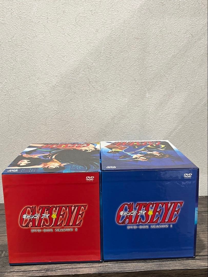 【送料込み】キャッツアイ　DVDBOX シーズン1-2 冊子付き