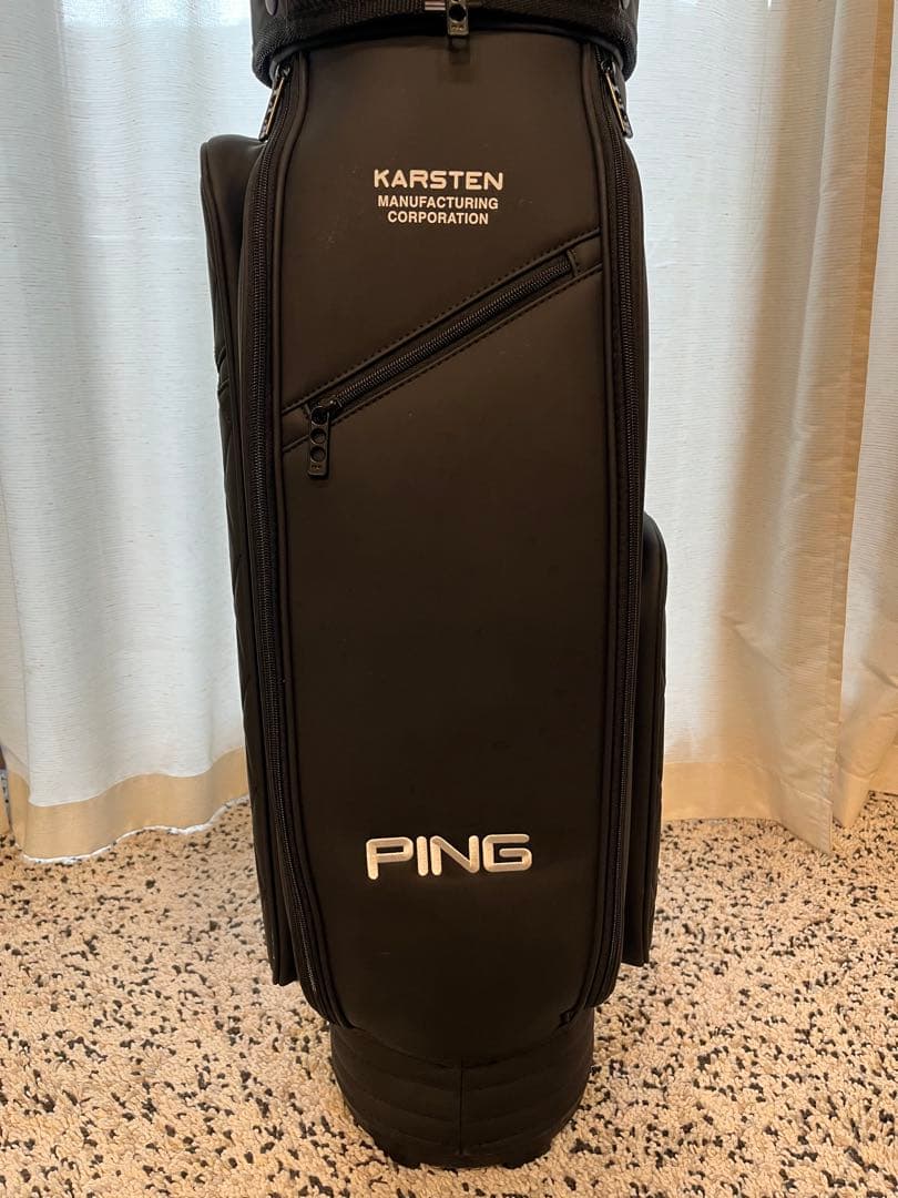 PING クラシックキャディバッグ ブラック