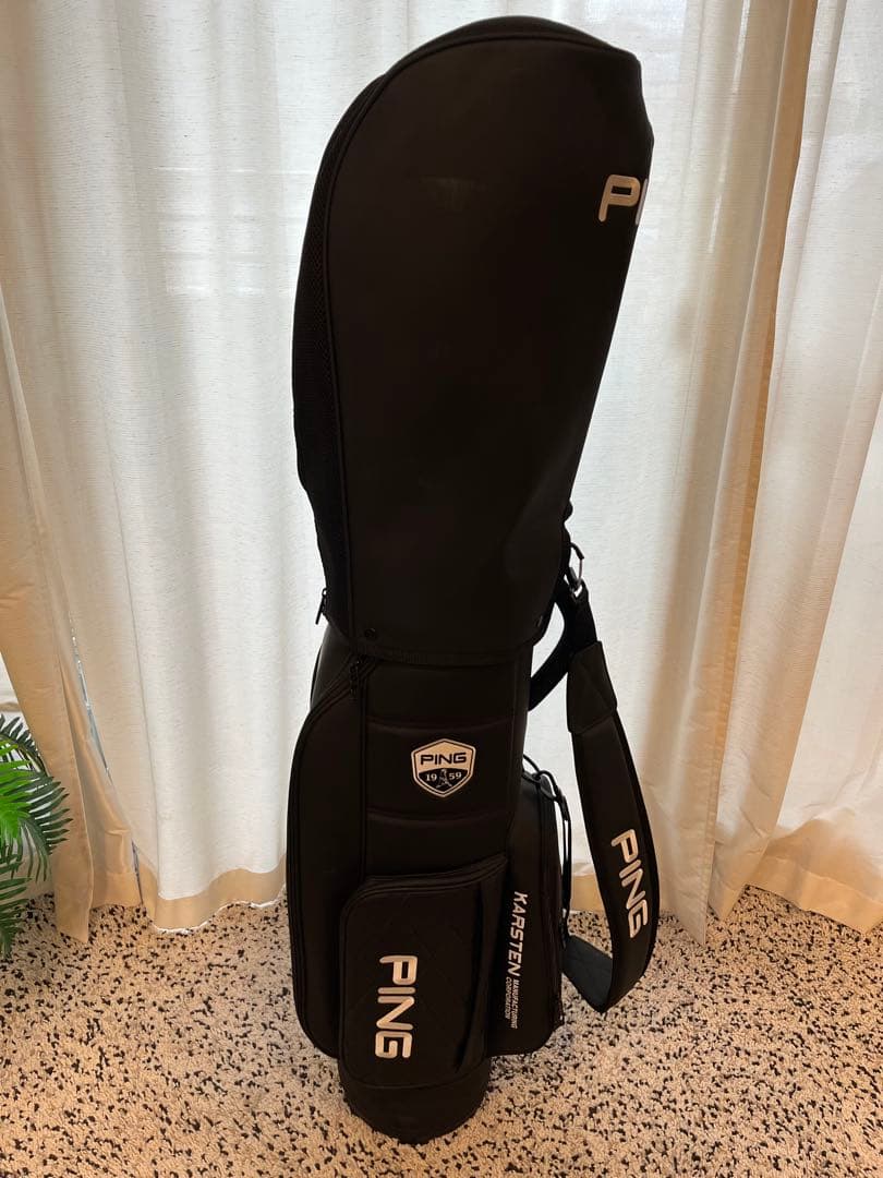 PING クラシックキャディバッグ ブラック