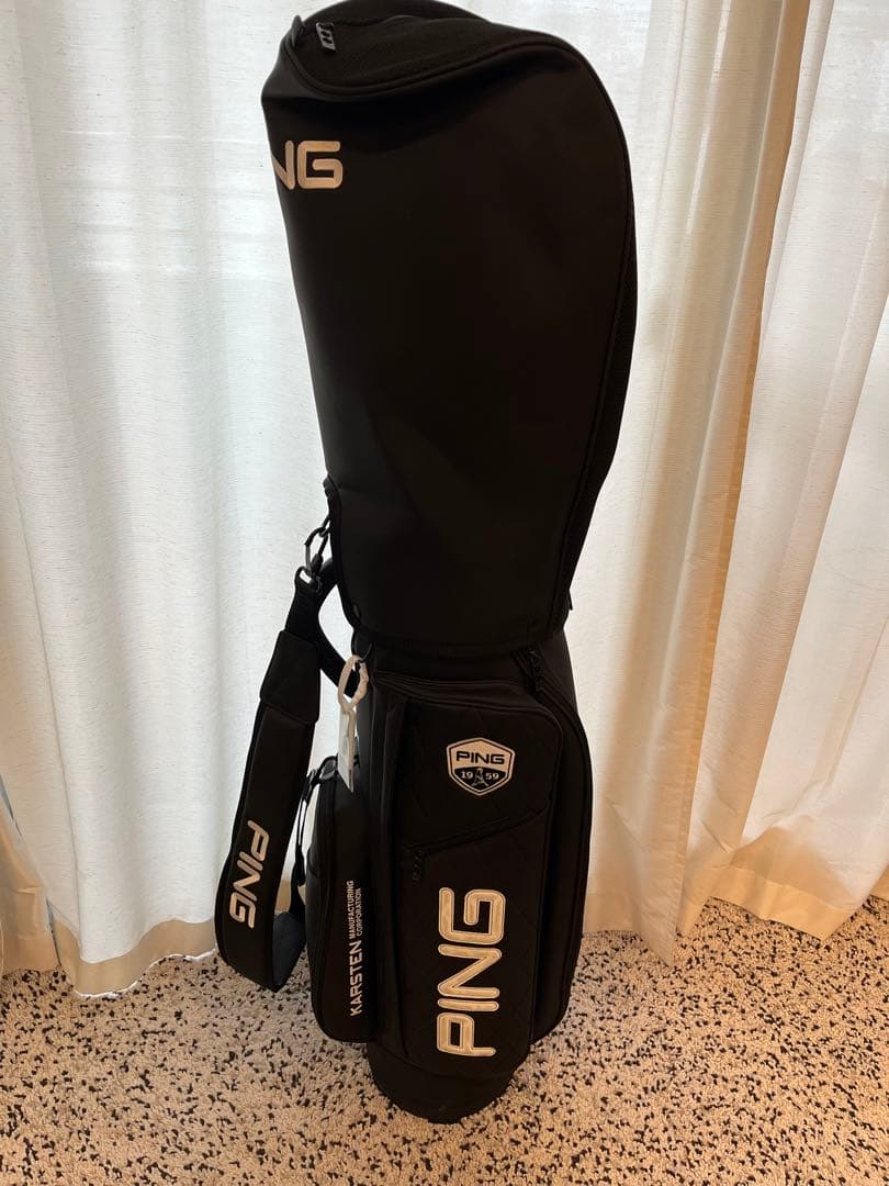 PING クラシックキャディバッグ ブラック