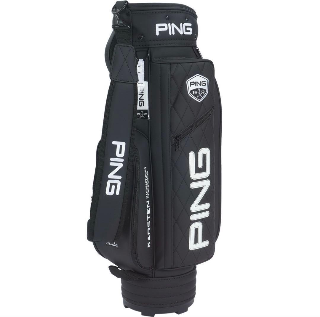 PING クラシックキャディバッグ ブラック