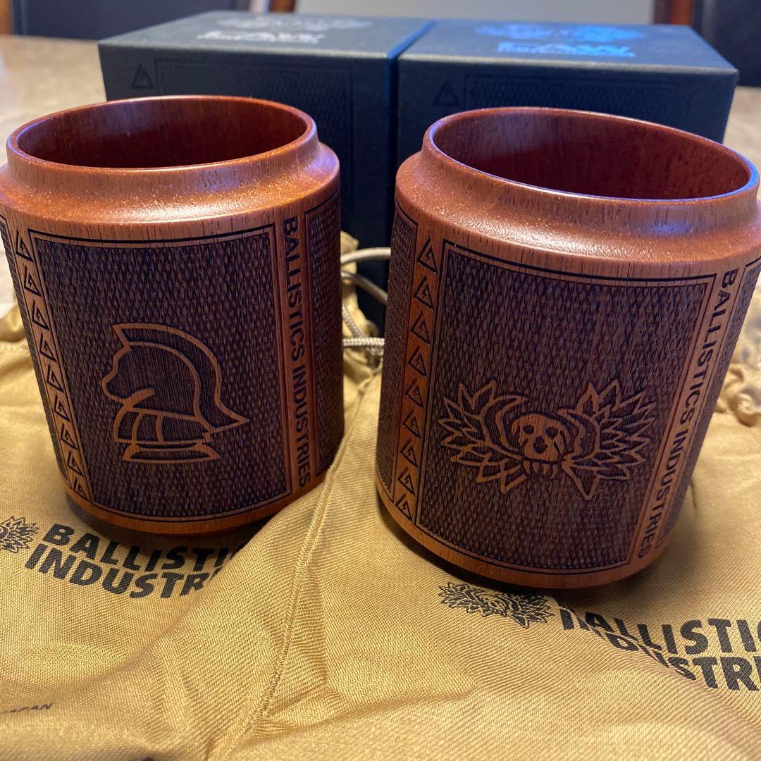 【レア】バリスティックスCHECKERING CUP　うるし塗装【新品・未使用】