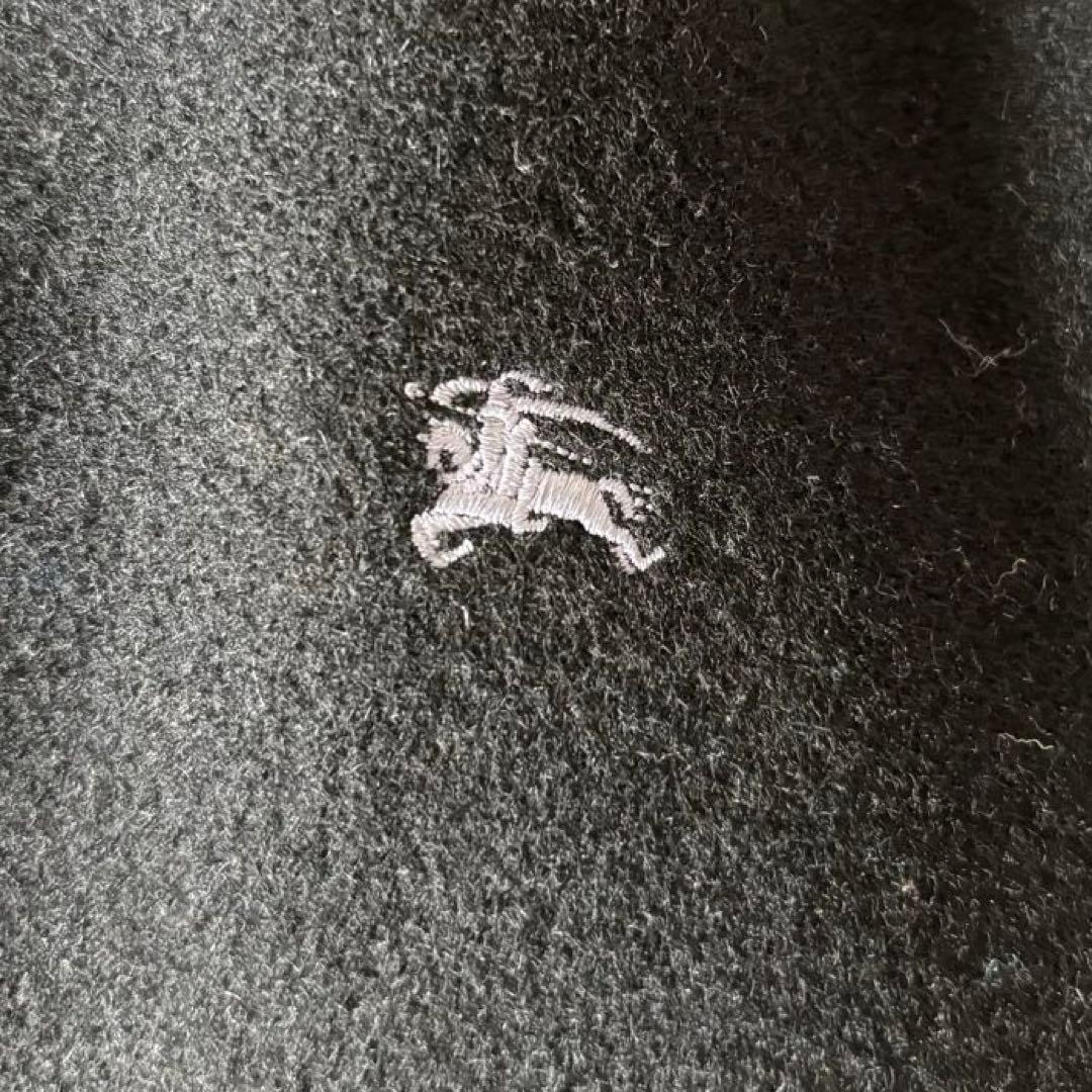 バーバリーブラックレーベル　ダッフルコート　加工　ロゴ刺繍　キルティング　Ｌ