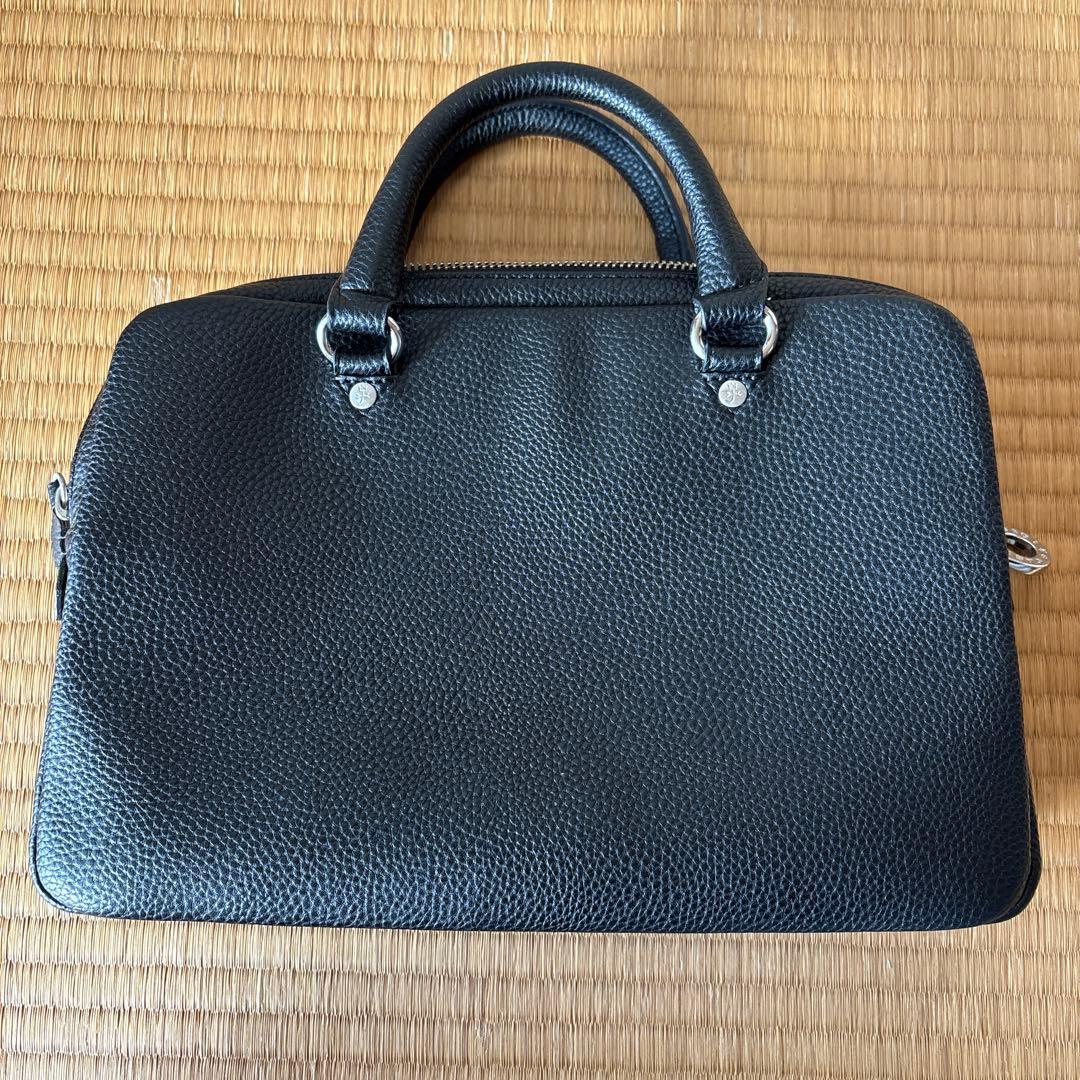 CASTELBAJAC ブラックレザー バッグ