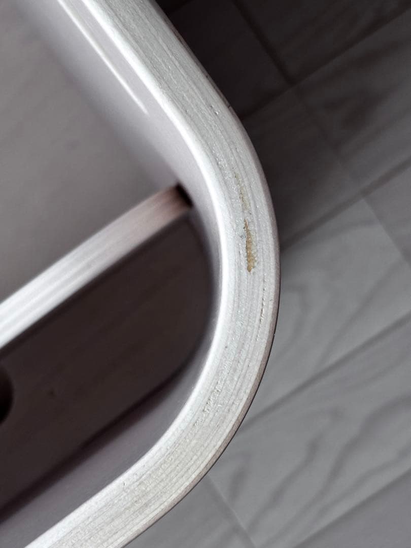 頭文字S　【超美品】HOPPL コロコロチェア & デスク アイボリー