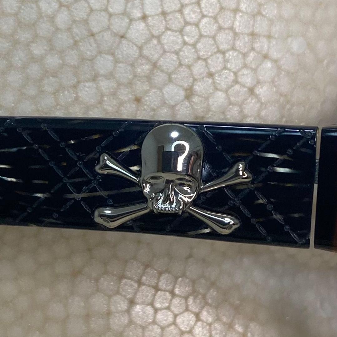 タグ付き✨ROEN スカルモチーフ ラウンド型 サングラス y2k 濃茶