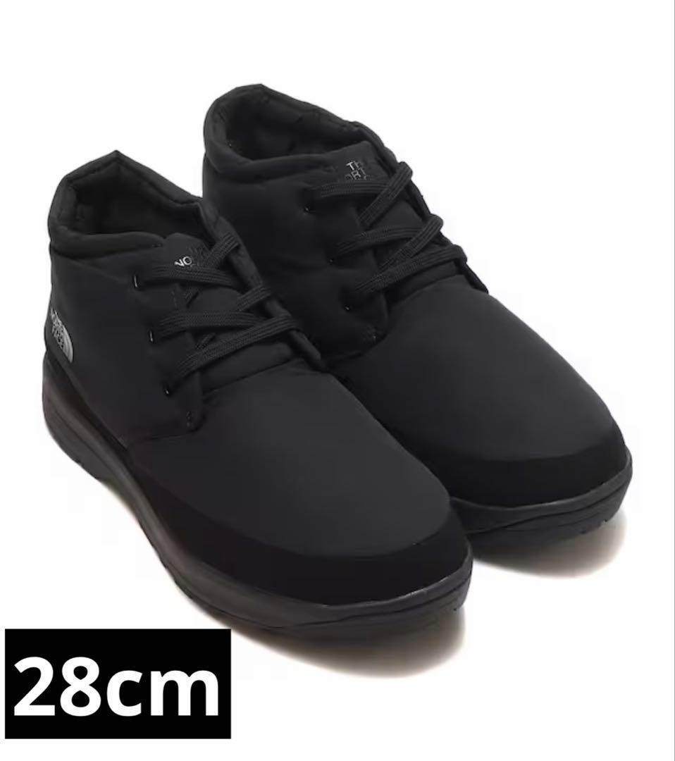 新品 28cm ザ・ノース・フェイス ハンプバックウォータープルーフチャッカ 黒