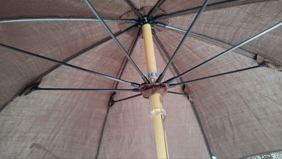 みかりんGIVENCHY ブラウン 日傘