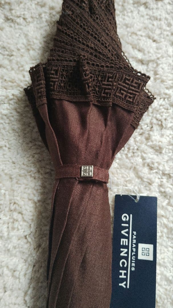 みかりんGIVENCHY ブラウン 日傘