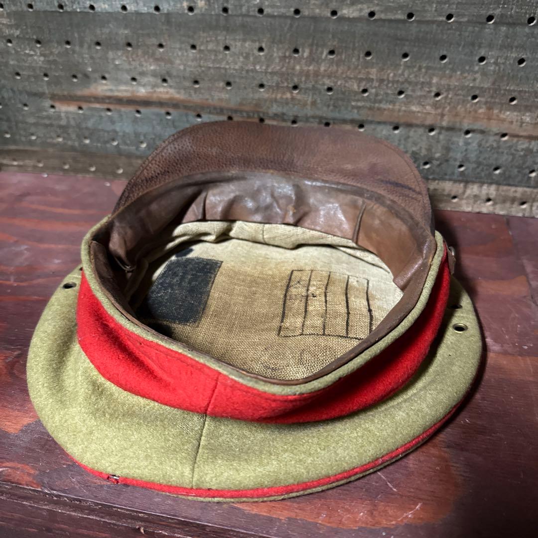 旧日本軍　帝国陸軍　昭五式軍帽　官給品