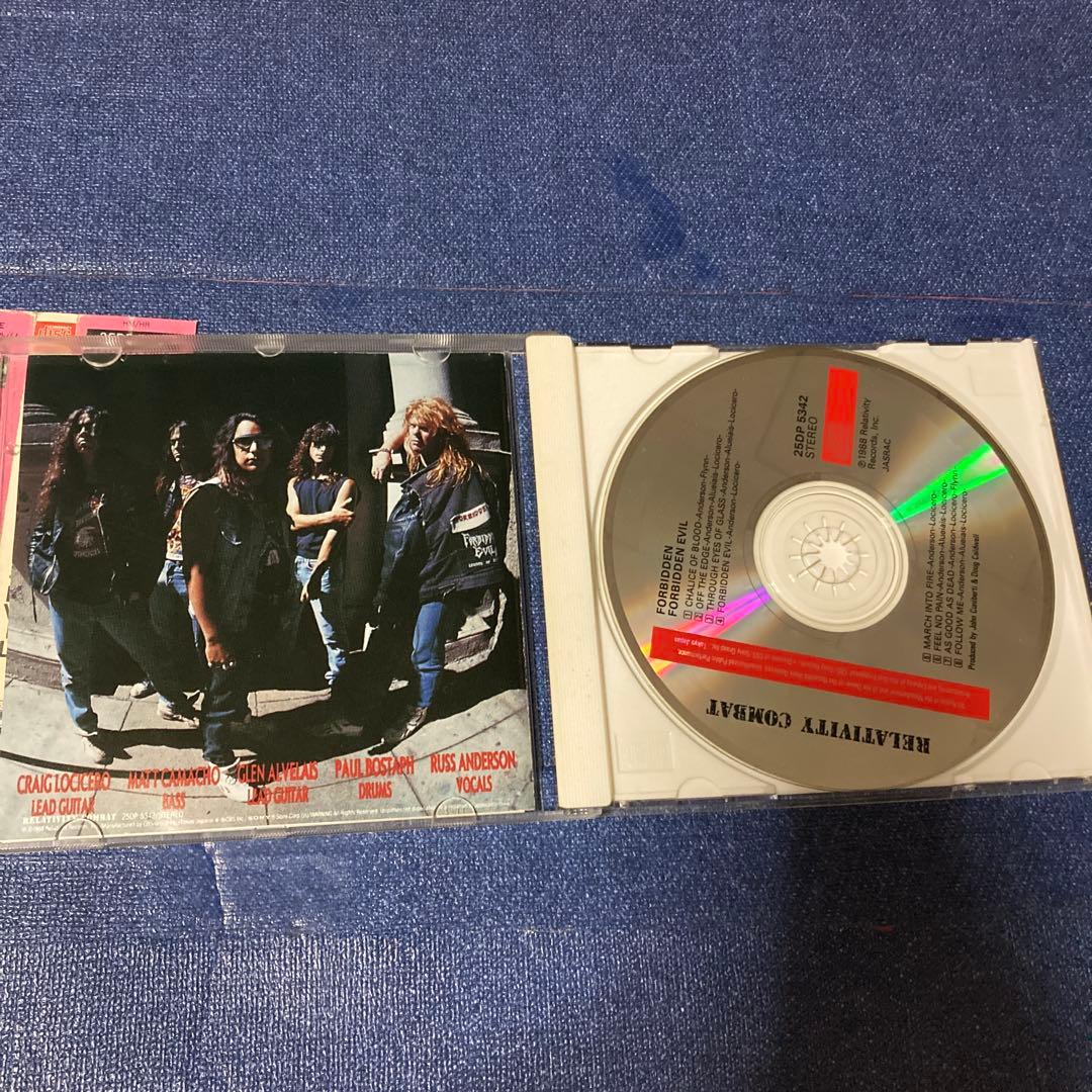 Forbidden .日本盤25DP-5342 .Forbidden Evil