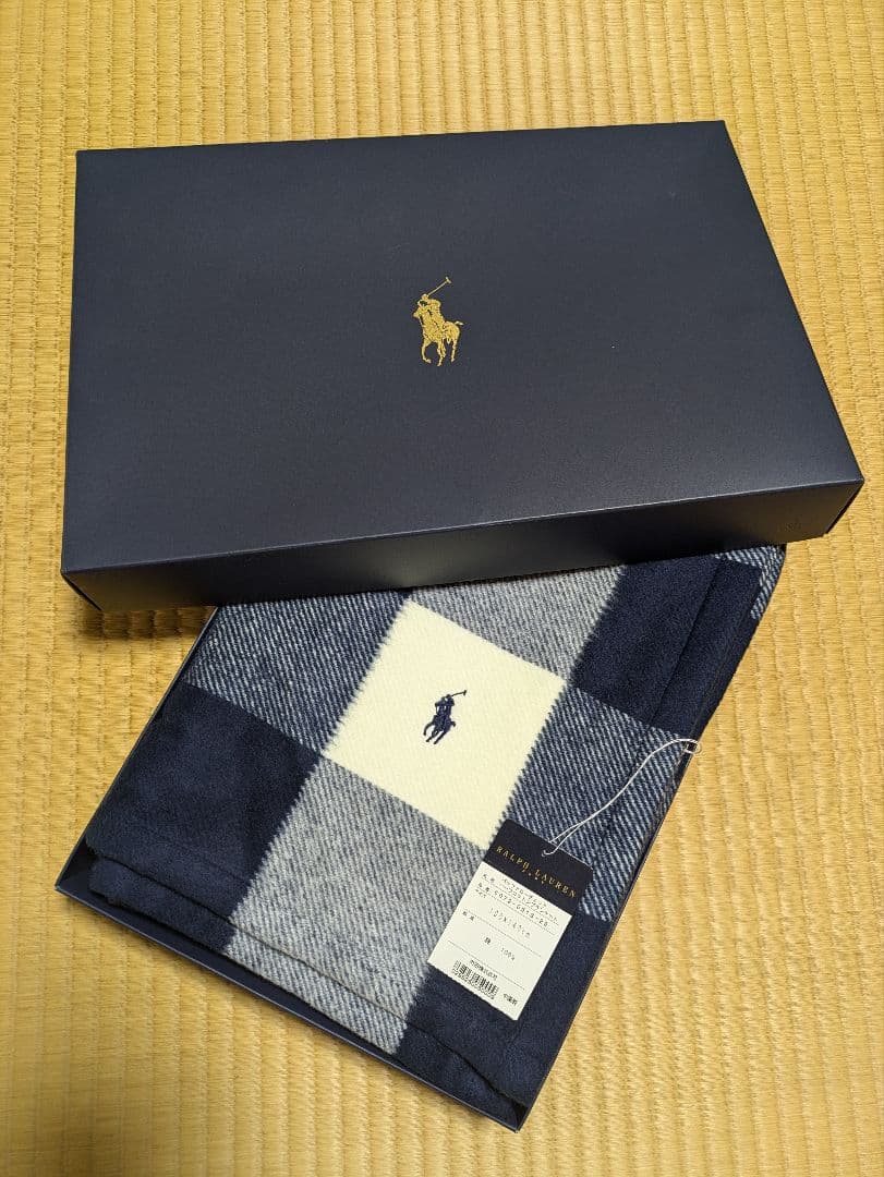 Ralph Lauren ブランケット 100x140cm 箱なし