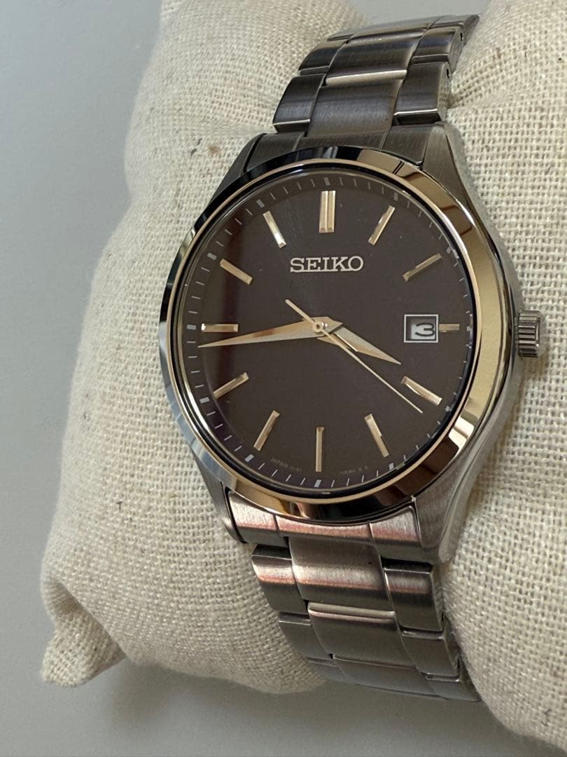 SEIKO SELECTION ソーラー　SBPX145 ネイビー×シルバー新品
