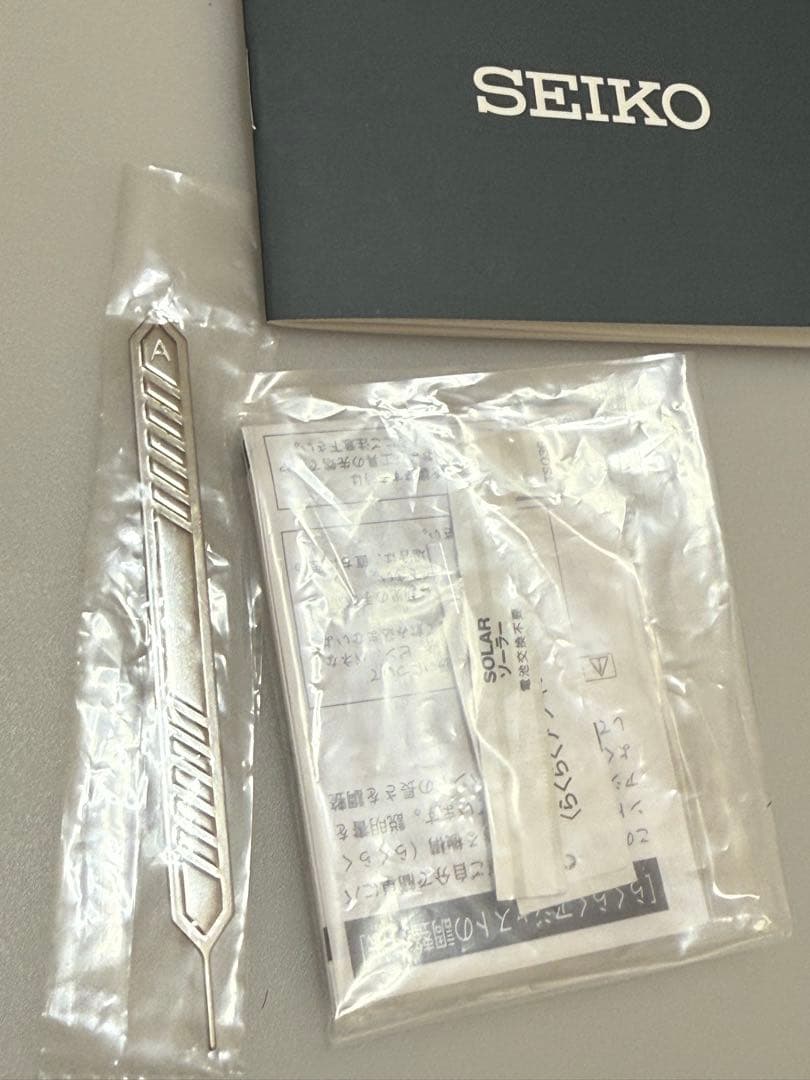 SEIKO SELECTION ソーラー　SBPX145 ネイビー×シルバー新品