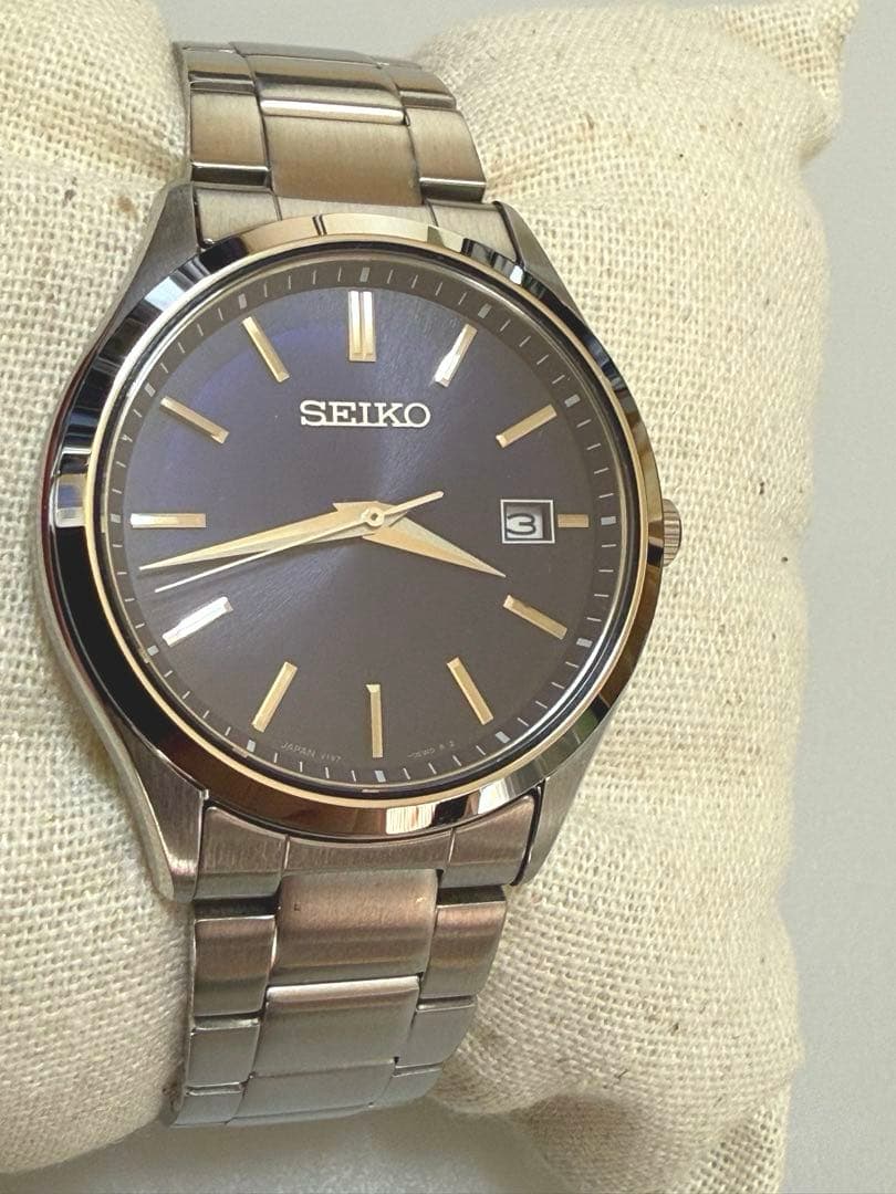 SEIKO SELECTION ソーラー　SBPX145 ネイビー×シルバー新品