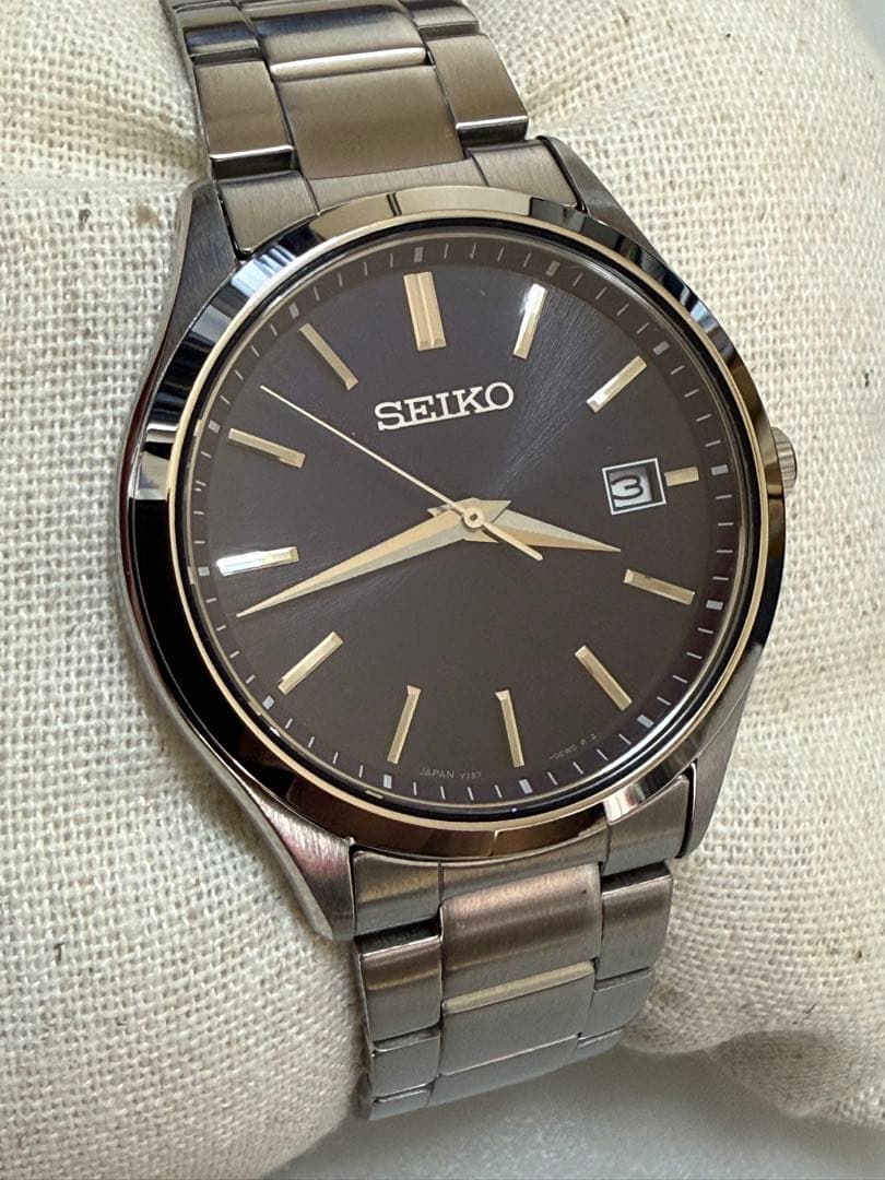 SEIKO SELECTION ソーラー　SBPX145 ネイビー×シルバー新品