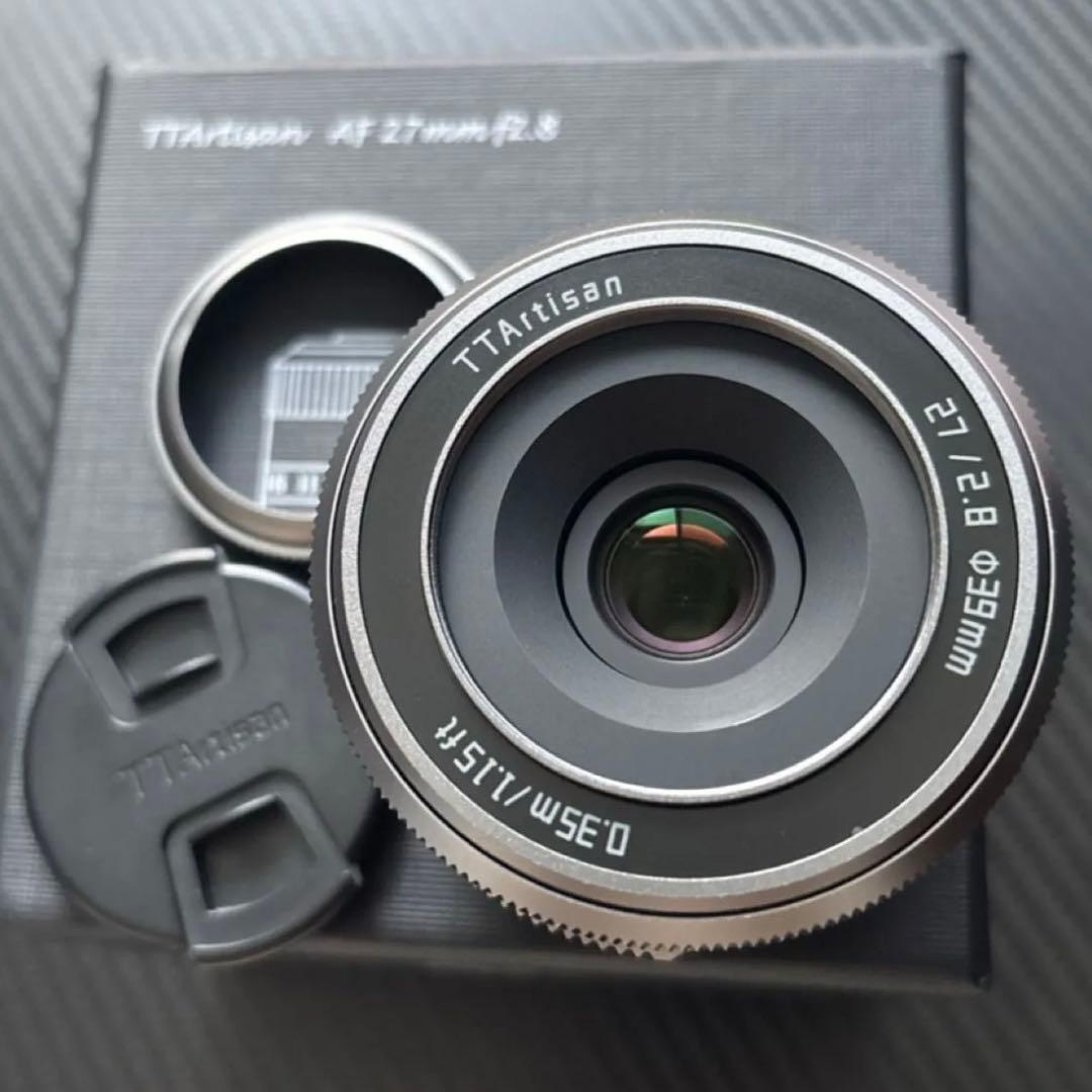 TTArtisan AF 27mm f2.8 レンズ　Xマウント
