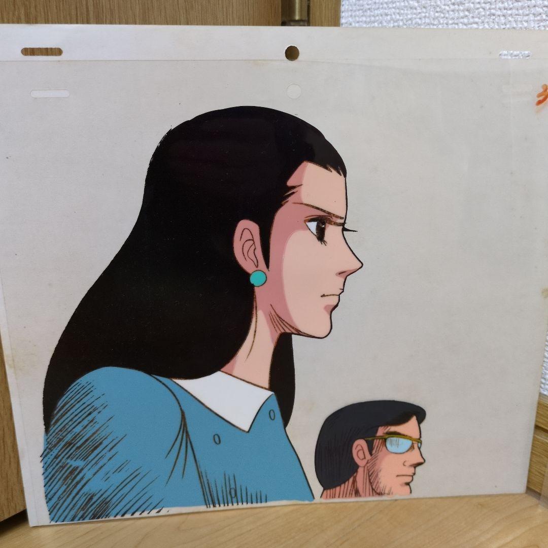 あしたのジョー2セル画2枚と、LPレコード8枚＋設定資料集セット！