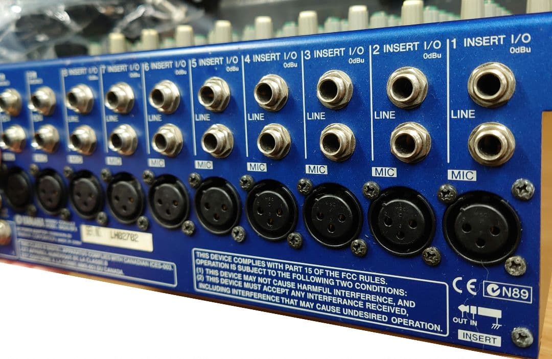 ■■YAMAHA MG16/6FX アナログミキサー