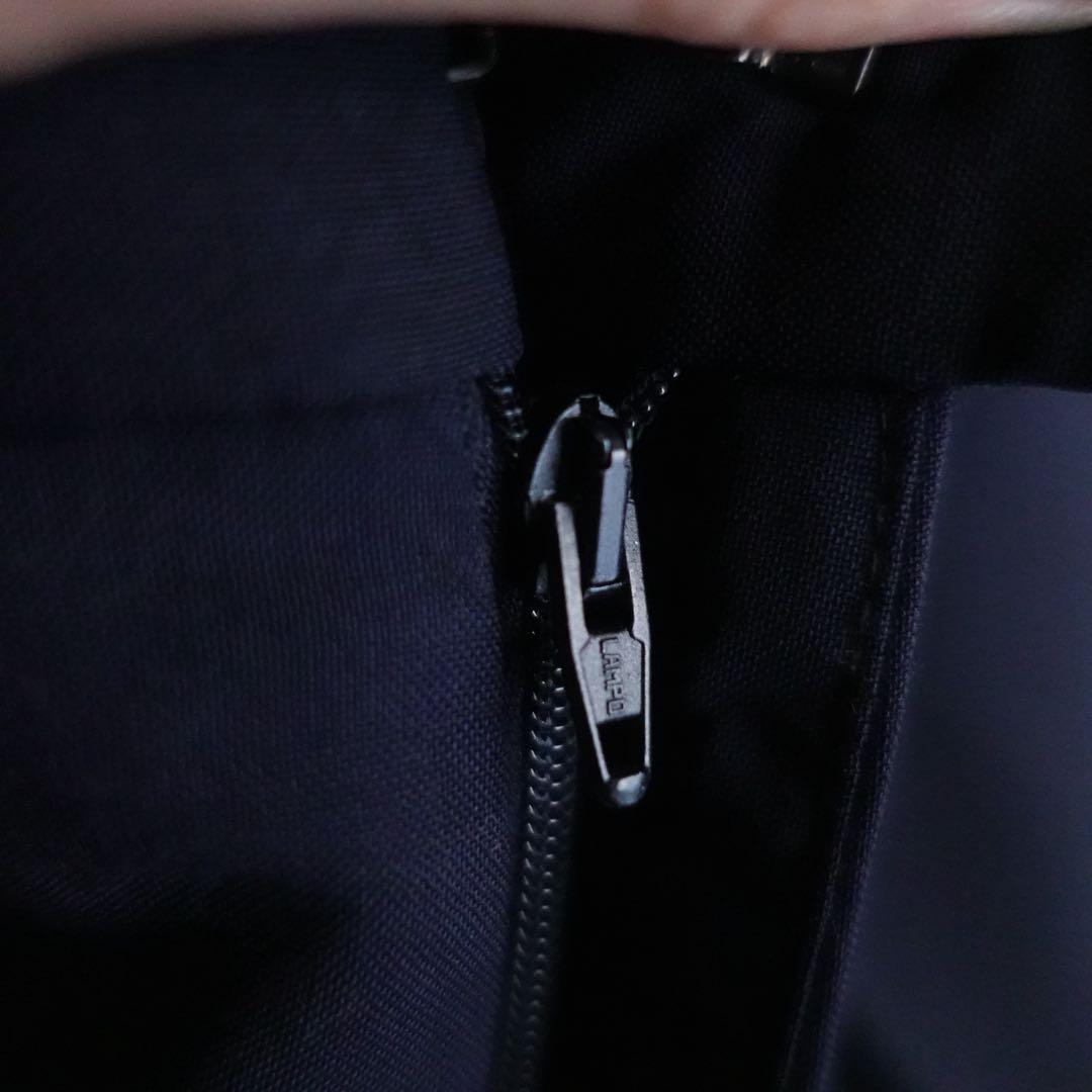 【極美品】Alexander McQUEEN ウールモヘアセミワイドトラウザーズ