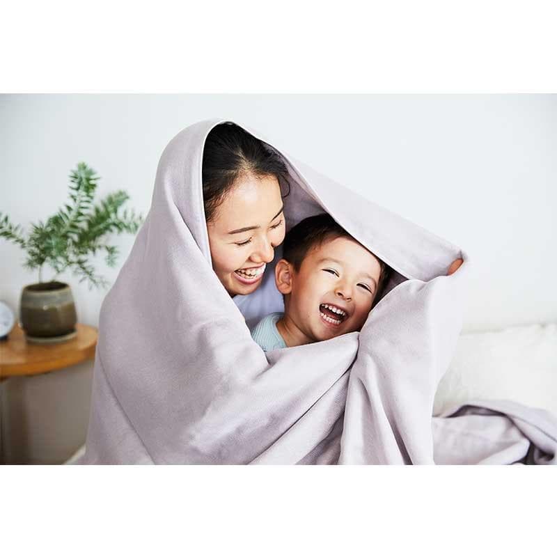 【定価の半額程度】今治タオルsara-la「礼-rei-」タオルケット2枚グレー