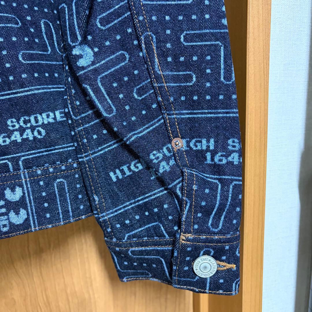 タグ付け 新品 TMT パックマン デニム ジャケット L