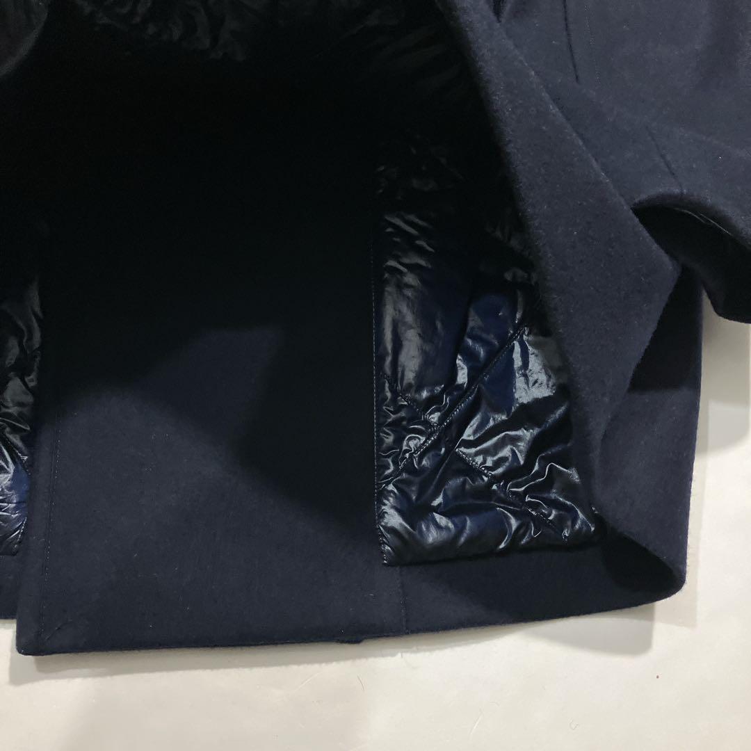 【専用品】ユニクロ プラスJウールブレンドオーバーサイズピーコートXXL