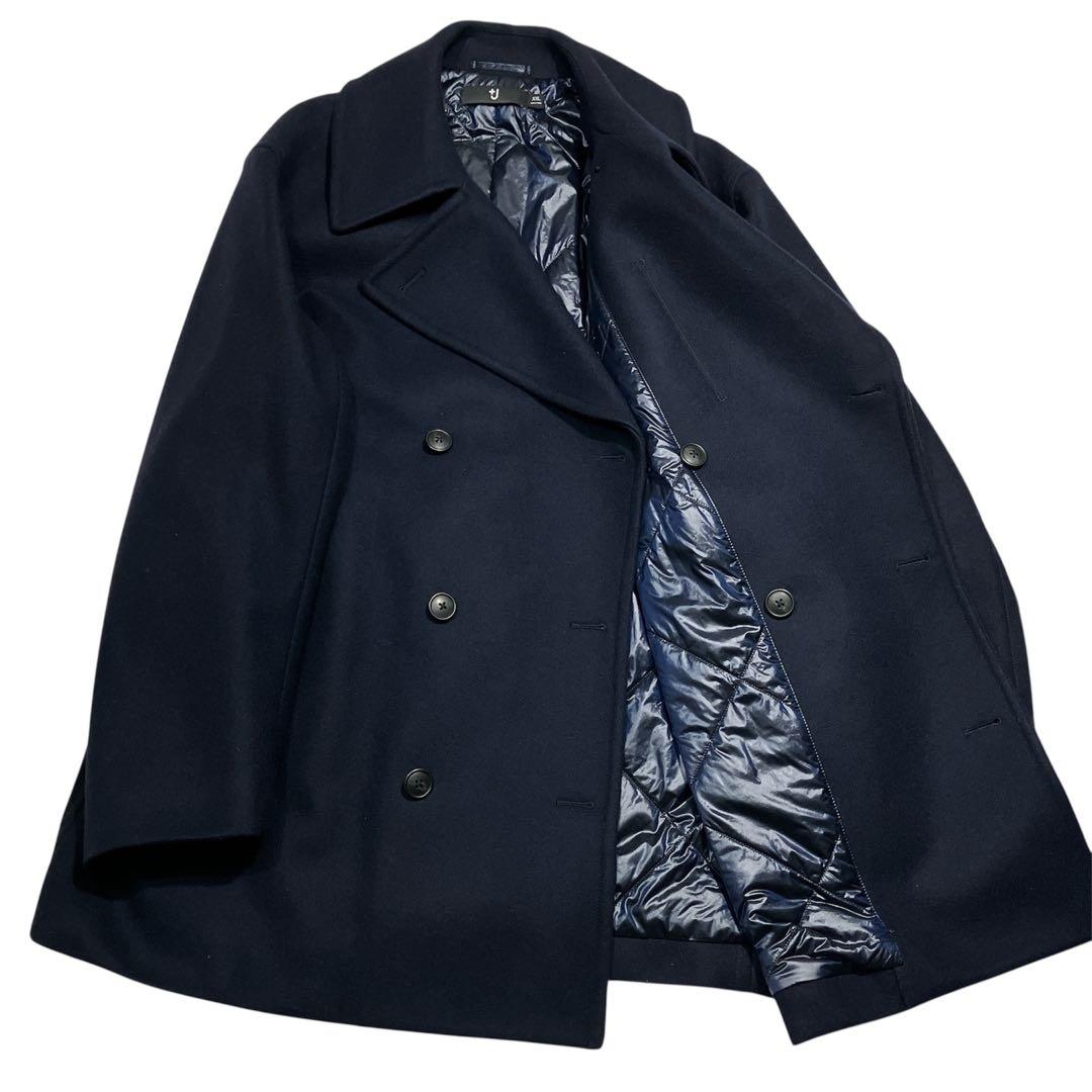 【専用品】ユニクロ プラスJウールブレンドオーバーサイズピーコートXXL