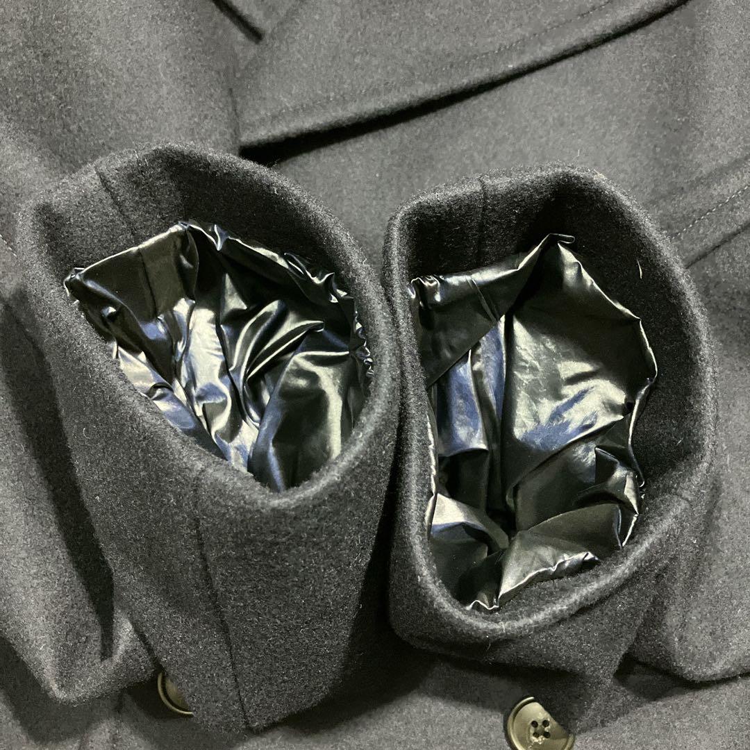 【専用品】ユニクロ プラスJウールブレンドオーバーサイズピーコートXXL