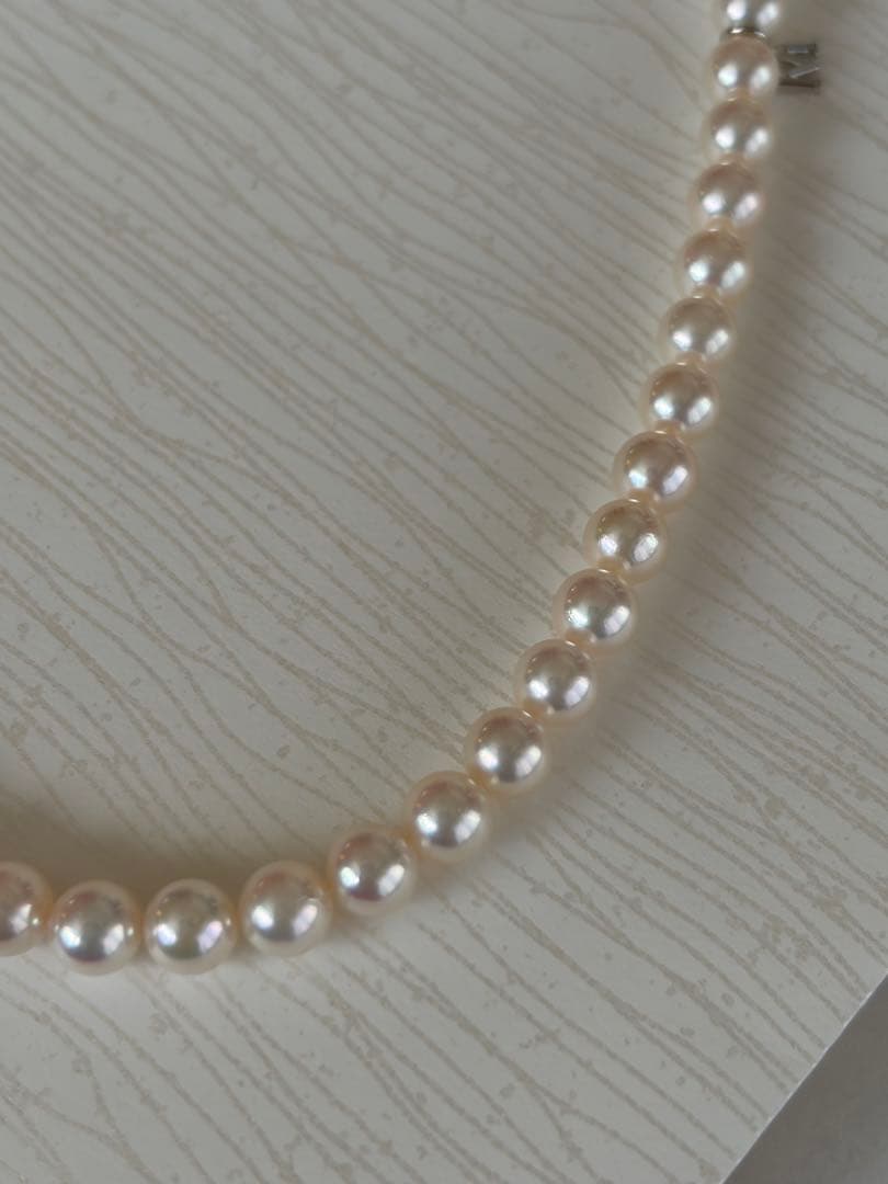 ユユユユユです‼️ ミキモト　パールネックレス