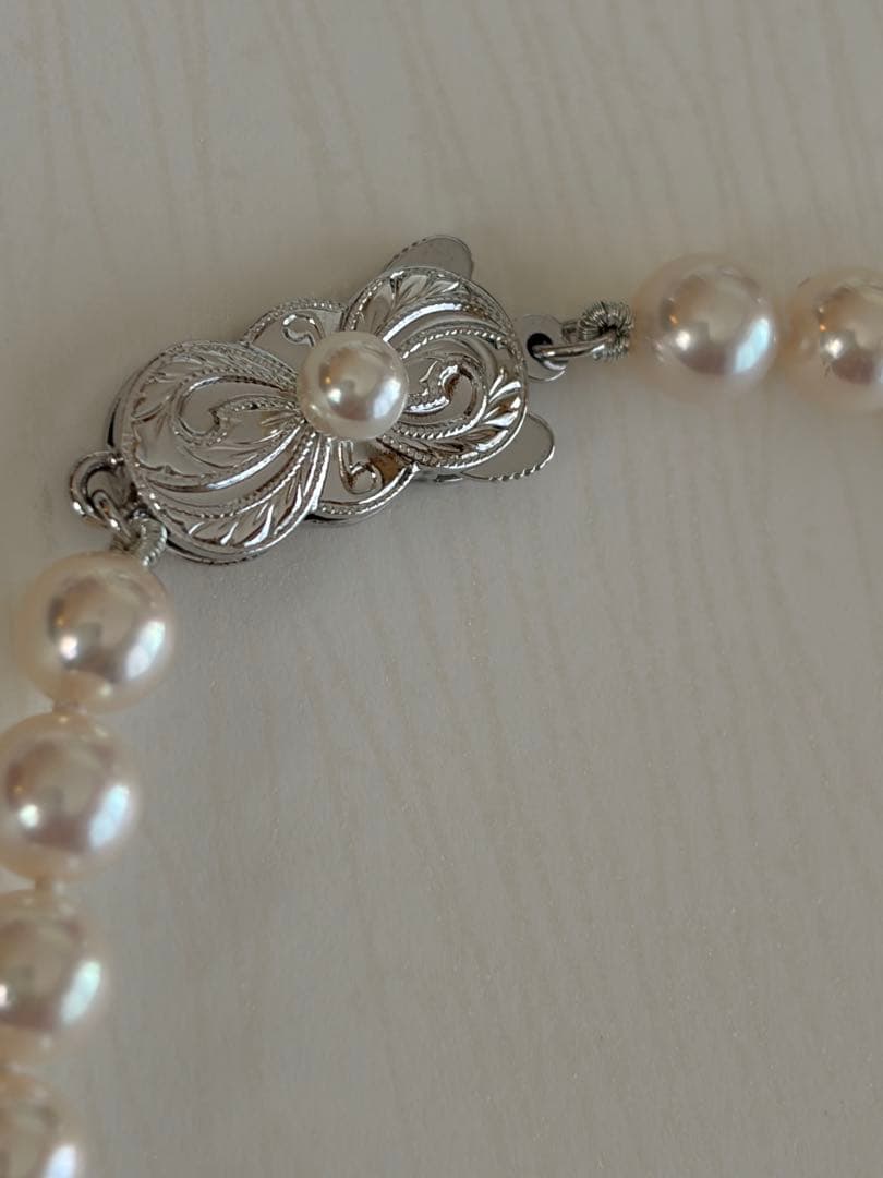 ユユユユユです‼️ ミキモト　パールネックレス